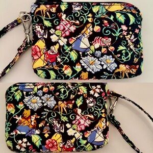 Vera Bradley x Disney 100 Classics Swirl Clip & Zip Mini Pouch